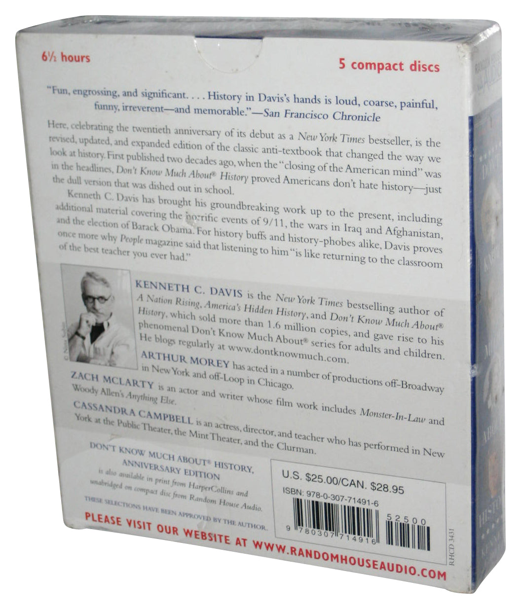 Don't Know Much About History (2011) Audio CD Box Set