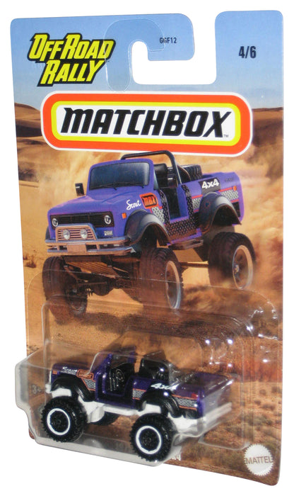 Matchbox OffRoad Rally (2023) Purple 1976 Scout 4x4 Toy Car 4/6