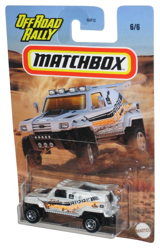 Matchbox OffRoad Rally (2023) White Ridge Raider Toy Car 6/6