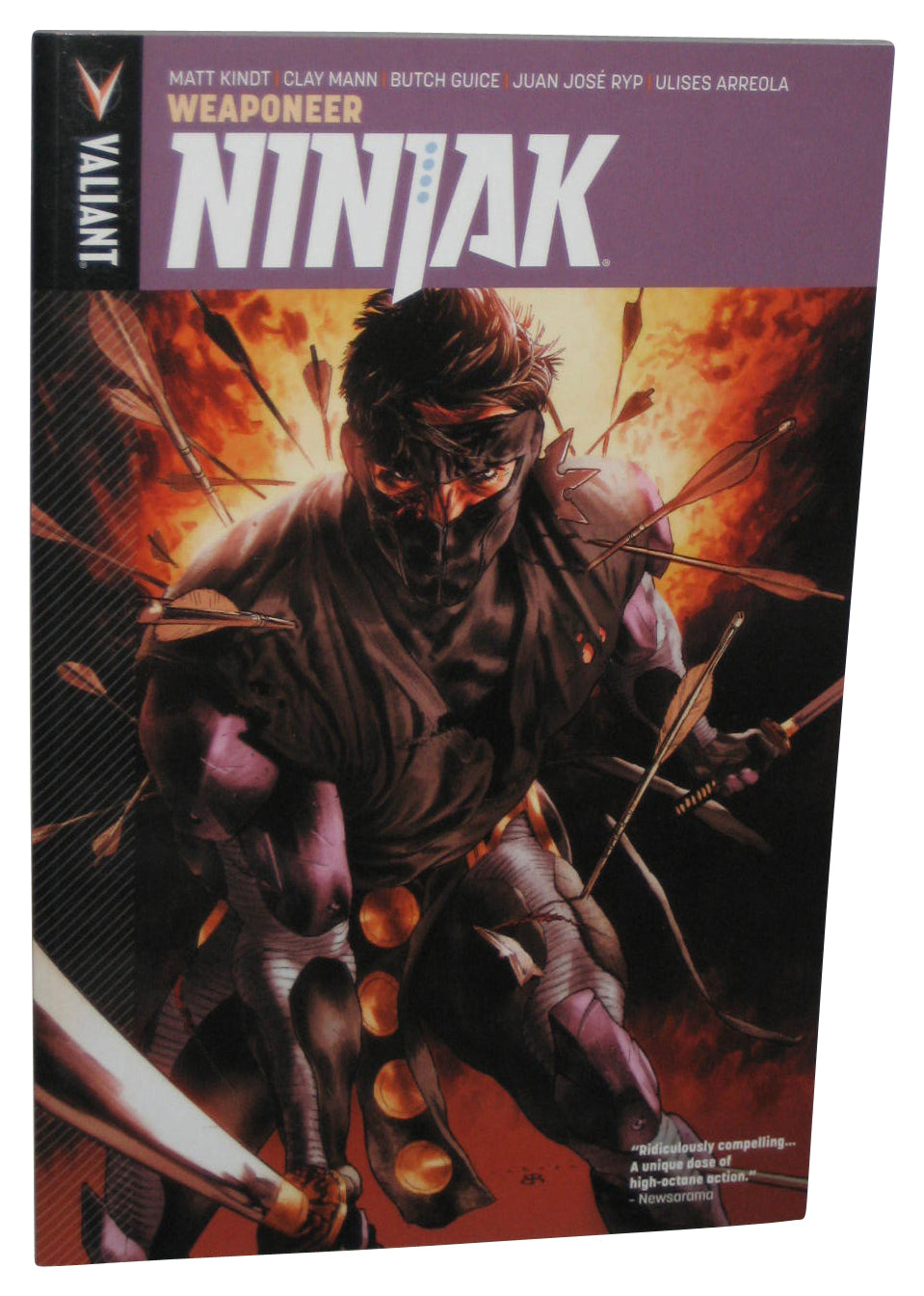 Ninjak Volume 1 Weaponeer (2015) Valiant Comics Paperback Book