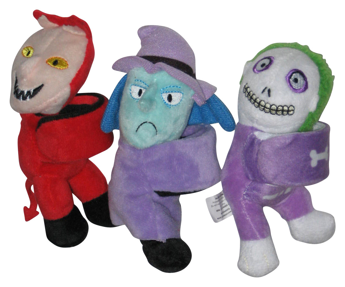 Disney Nightmare Before Christmas Lock Barrel & Shock Creepy Cuff Plush Set