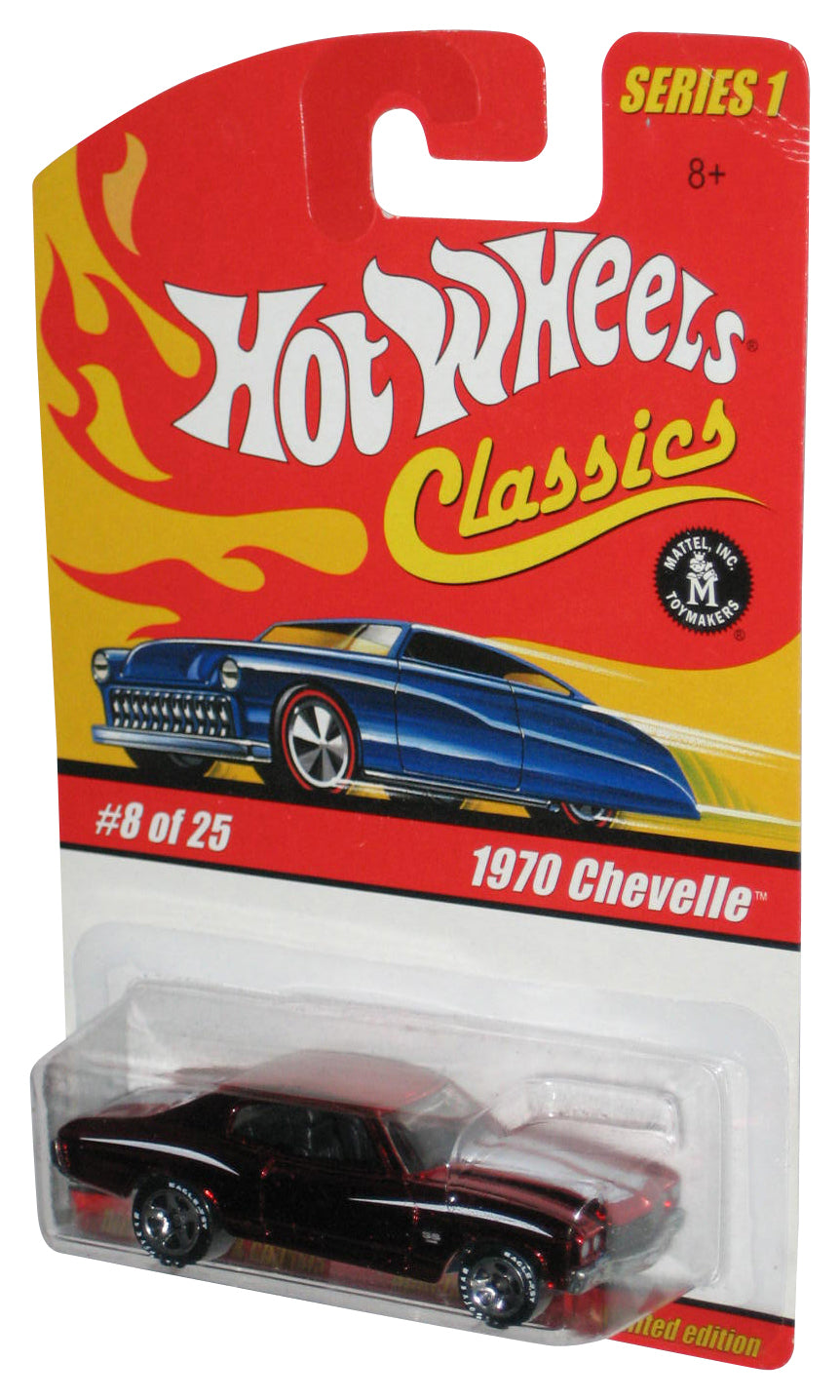 Hot Wheels Classics Series 1 (2004) Red 1970 Chevelle Car Toy #8/25