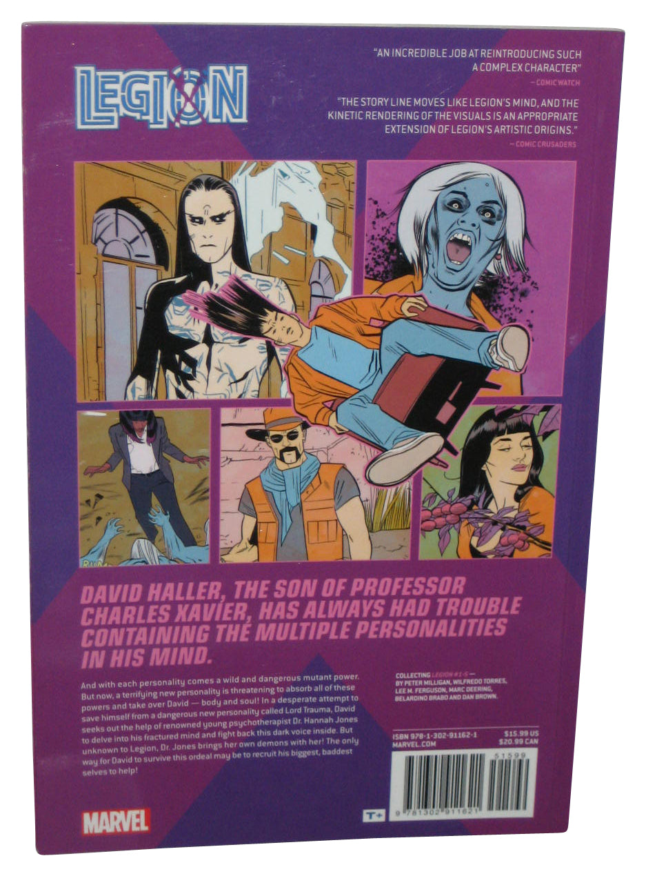 Marvel Comics Legion Trauma (2018) Paperback Book