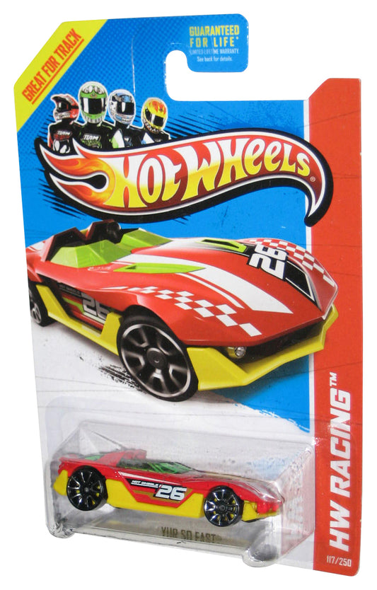 Hot Wheels HW Racing (2012) Red Yur So Fast Toy Car 117/250