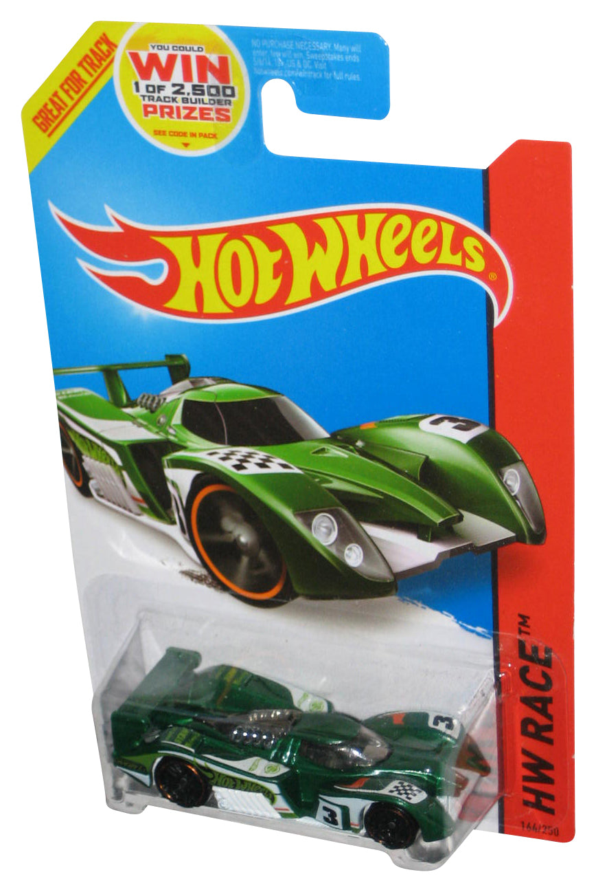 Hot Wheels HW Race (2012) Green 24 Ours Toy Car 164/250