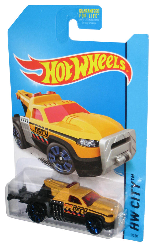 Hot Wheels HW City (2013) Yellow Repo Duty Toy Car 1/250