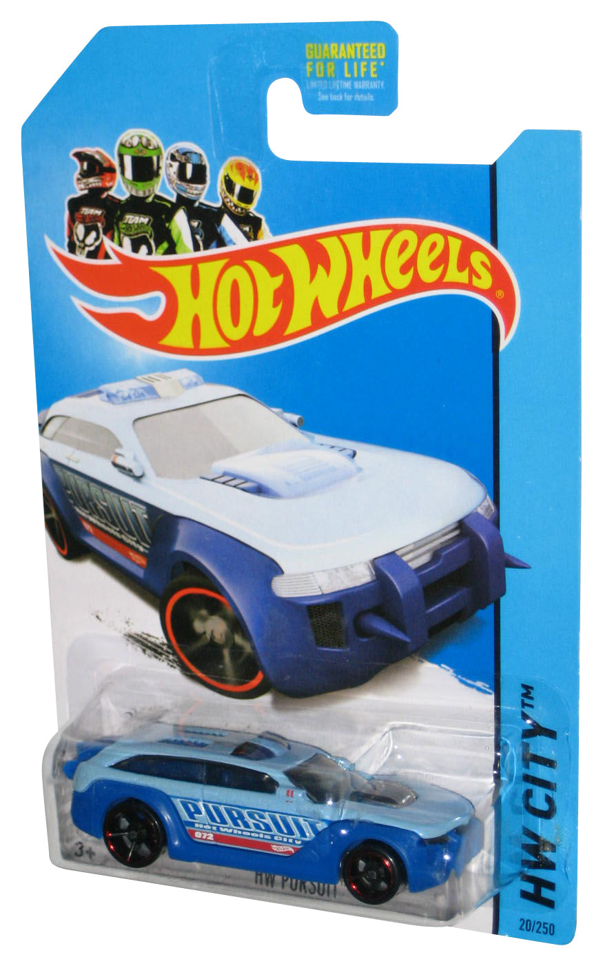 Hot Wheels HW City (2012) Sheriff Police Pursuit Blue Toy Car 20/250