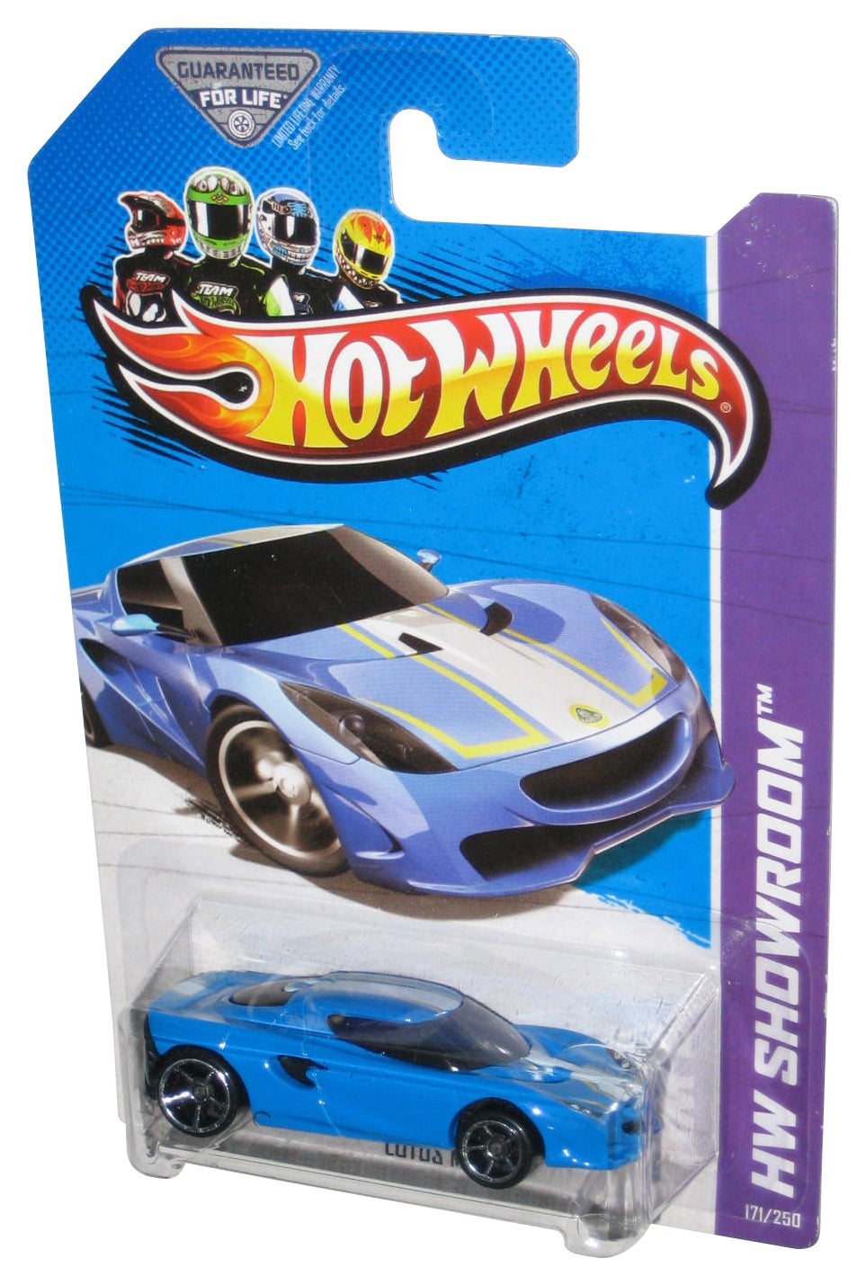 Hot Wheels HW Showroom (2012) Blue Lotus M250 Toy Car 171/250