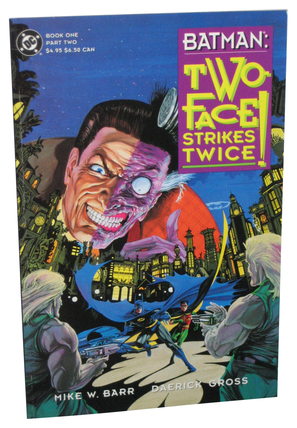 DC Comics Batman Two-Face Strikes Twice Book One Part Two (1993) Paperback Book