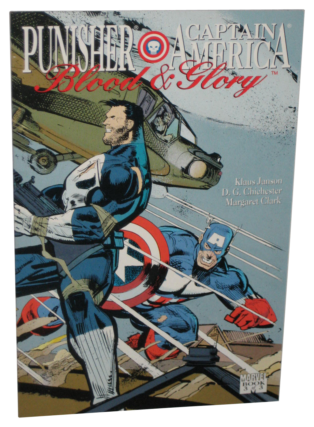 Marvel Comics Punisher & Captain America Blood & Glory Vol. 3 (1992) Paperback Book
