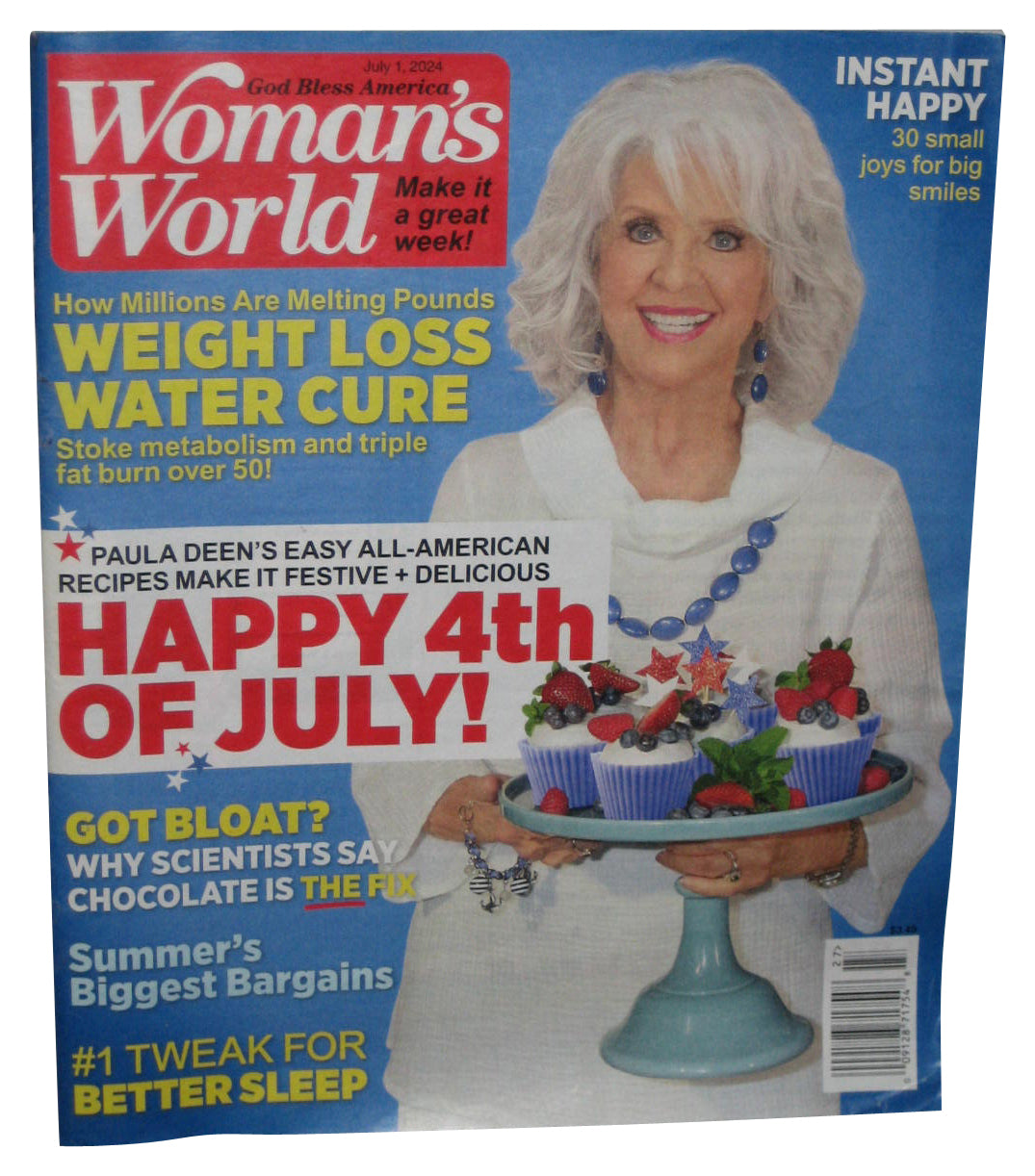 Woman's World July 1 2024 Magazine Book - (Paula Deen Cover)