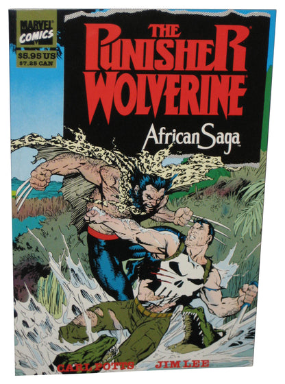 Marvel Comics The Punisher Wolverine African Saga (1992) Paperback Book