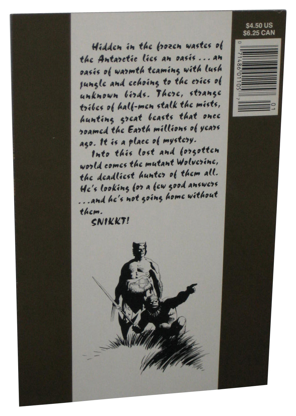 Marvel Comics The Jungle Adventure (1992) Paperback Book