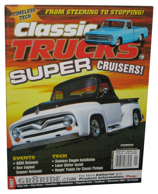 Classic Trucks Super Cruisers January 2001 Magazine Book