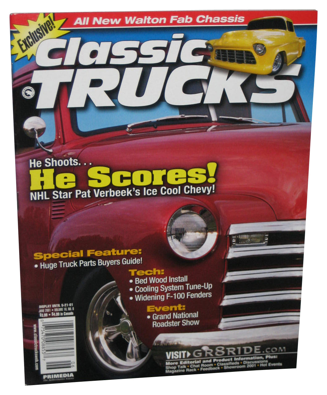 Classic Trucks All New Walton Fab Chassis June 2001 Magazine Book
