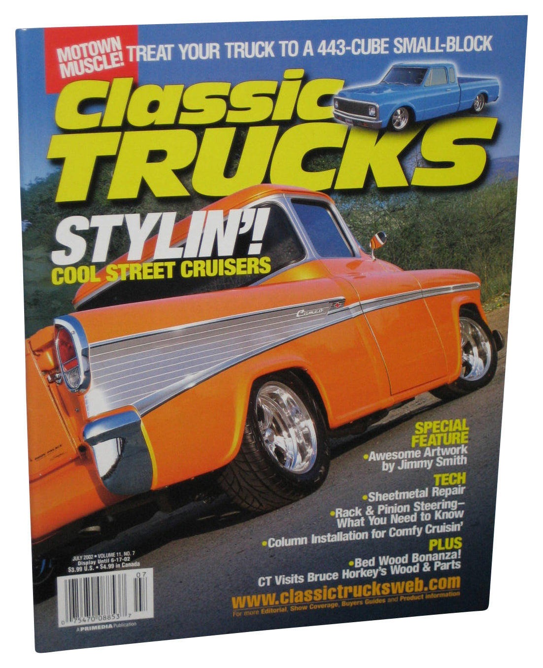 Classic Trucks Stylin' Cool Street Cruisers July 2002 Magazine Book