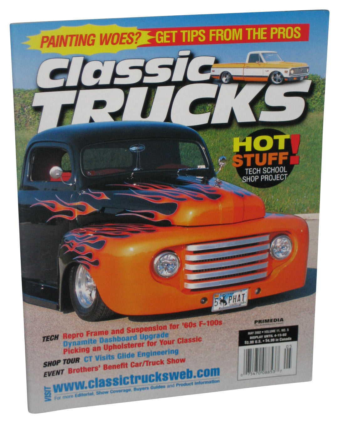 Classic Trucks Hot Stuff Tech School Shop Project May 2002 Magazine Book