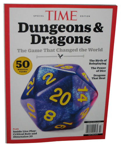 TIME Dungeons & Dragons (2025) Game That Changed The World Magazine Book