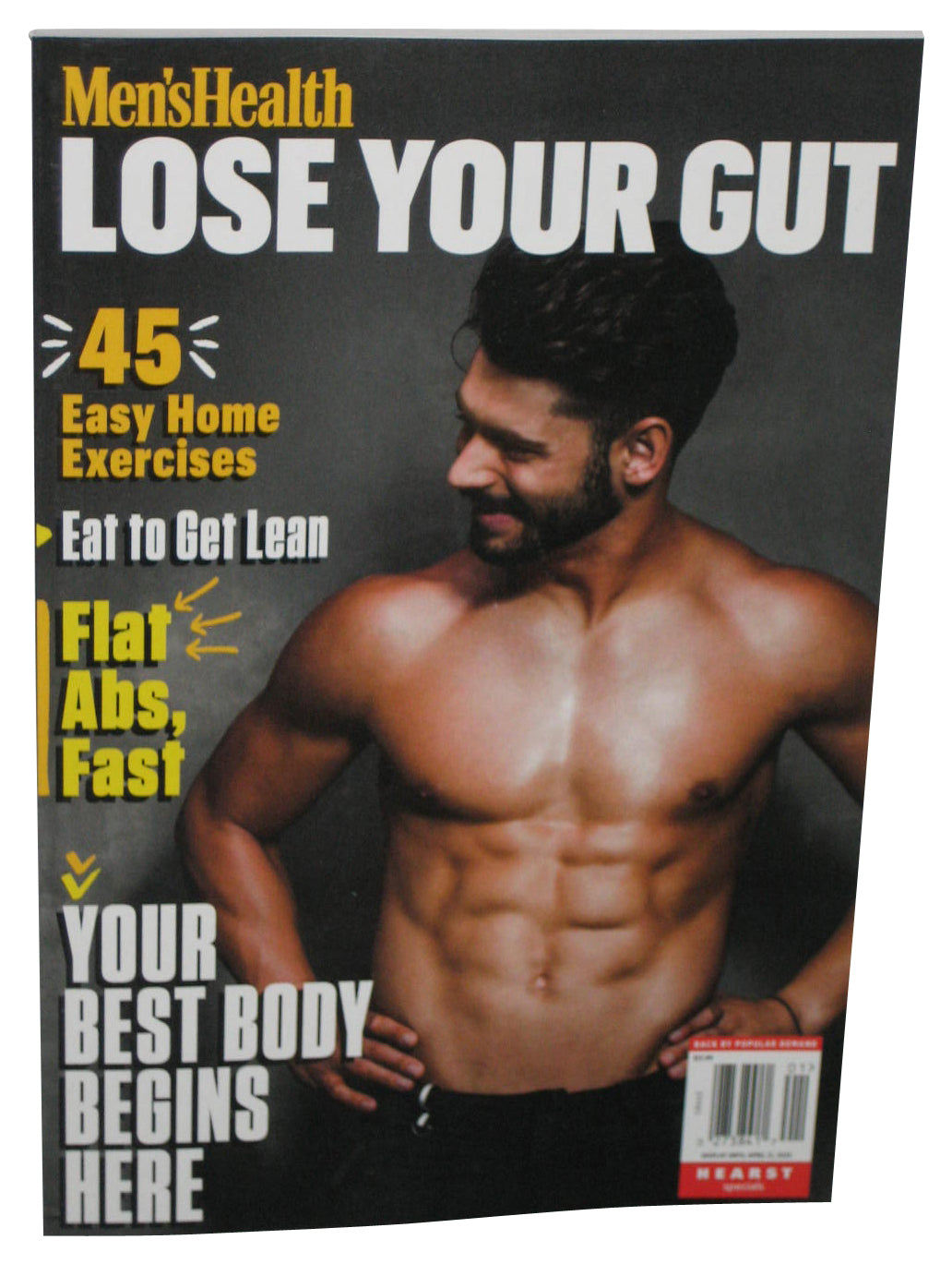 Mens Health Lose Your Gut (2025) Magazine Book - (45 Easy Home Exercises)