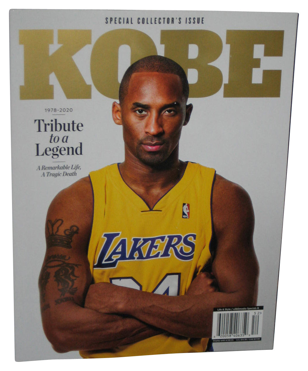 Kobe Bryant Tribute To A Legend Special Collectors Issue 2025 Magazine Book