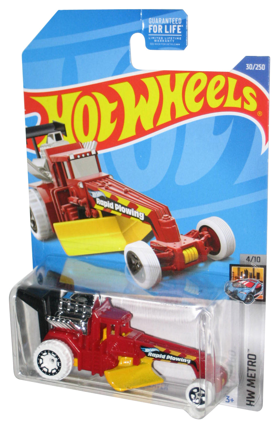Hot Wheels Street Cleaver (2021) HW Metro 4/10 Red Toy Car 30/250
