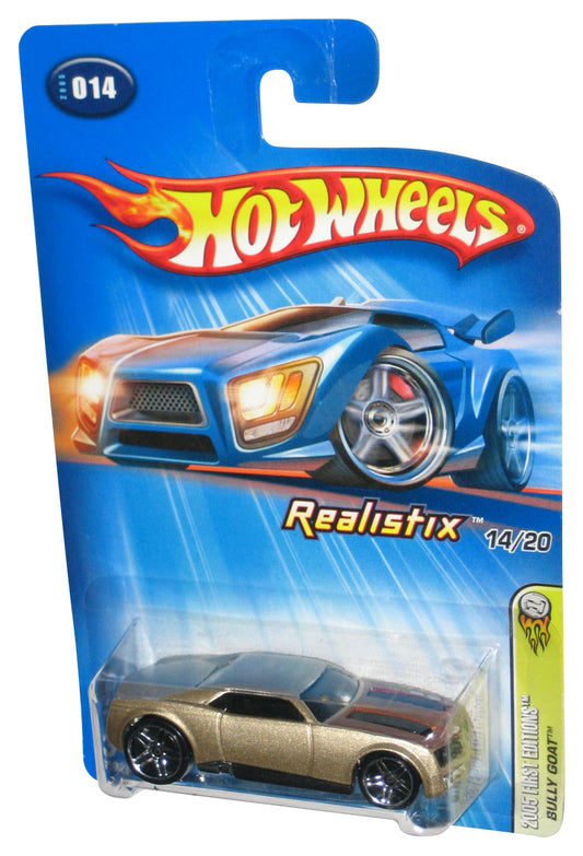 Hot Wheels 2005 First Editions Realistix 14/20 Silver Bully Goat Toy Car #014