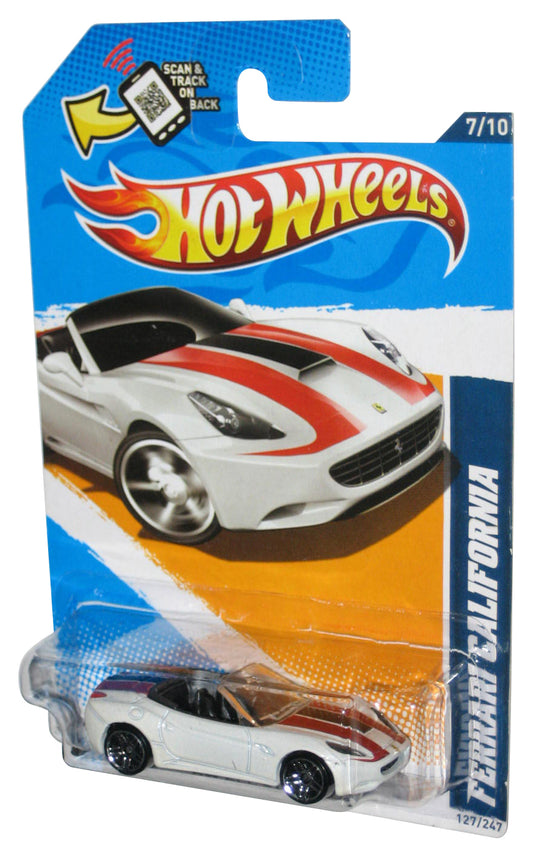 Hot Wheels HW All Stars '12 7/10 White Ferrari California Toy Car 127/247