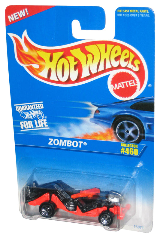Hot Wheels Zombot (1995) Black & Orange Collector Toy Car #460