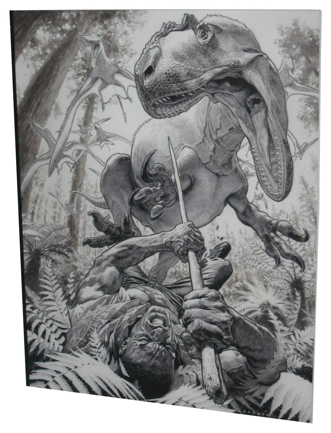 A Vicious Circle Boom Comic Magazine Book - (Convention Exclusive Virgin Variant Black & White Cover)