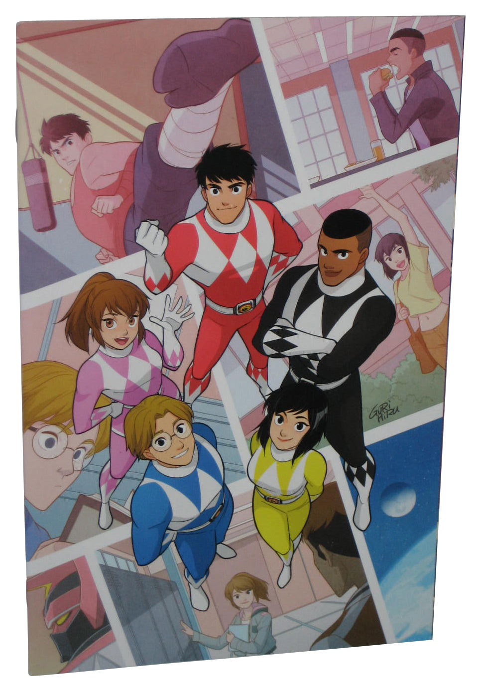 Go Go Power Rangers Back To School Variant Cover Boom Comic Book #1