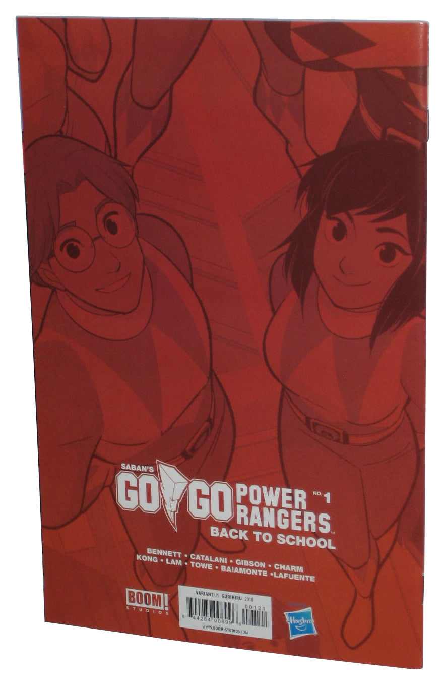Go Go Power Rangers Back To School Variant Cover Boom Comic Book #1