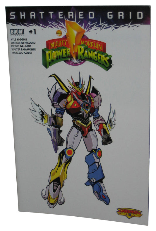 Power Rangers Shattered Grid Legends Boom Variant Comic Book #1