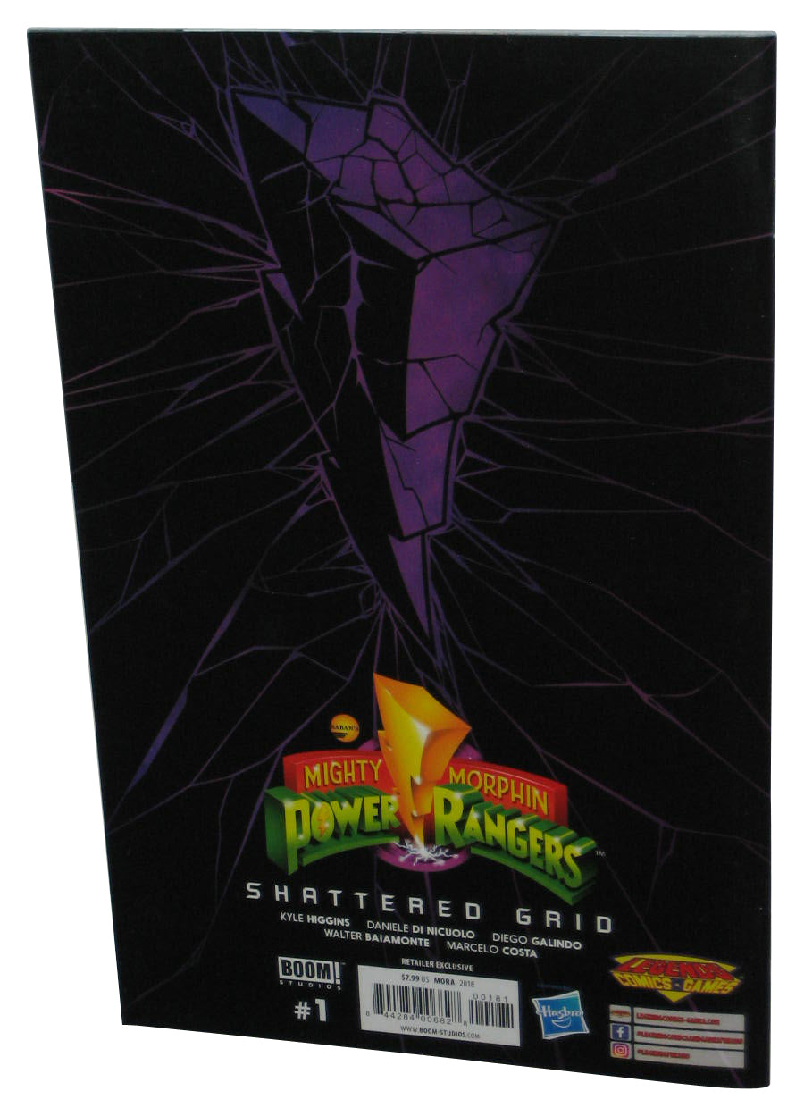 Power Rangers Shattered Grid Legends Boom Variant Comic Book #1