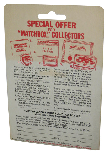 Matchbox Superfast Atlas Blue & Orange 1976 Lesney Vintage Toy Dump Truck No. 23 - (Cracked Plastic)