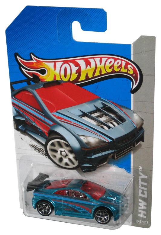 Hot Wheels HW City (2012) Asphalt Assault Blue Toy Car 247/247