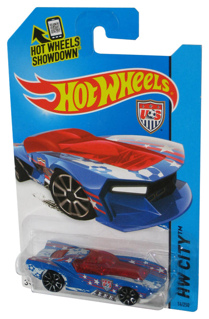 Hot Wheels HW City (2013) Blue & Red Street Shaker Toy Car 14/250
