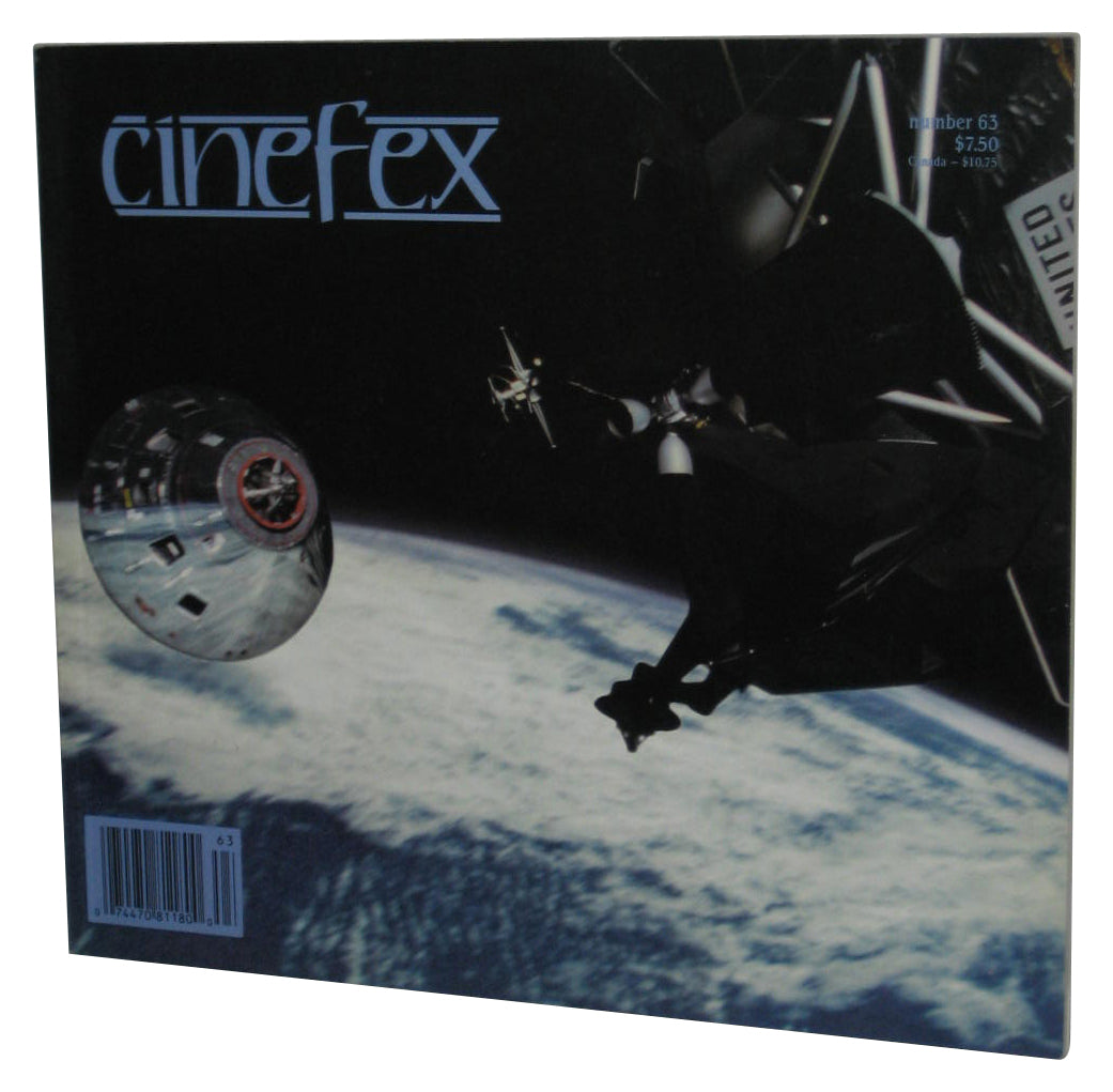 Cinefex Journal of Cinematic Illusions September 1995 Paperback Book #63