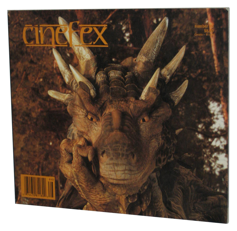 Cinefex Journal of Cinematic Illusions September 1995 Paperback Book #66 - (Dragonheart Cover)
