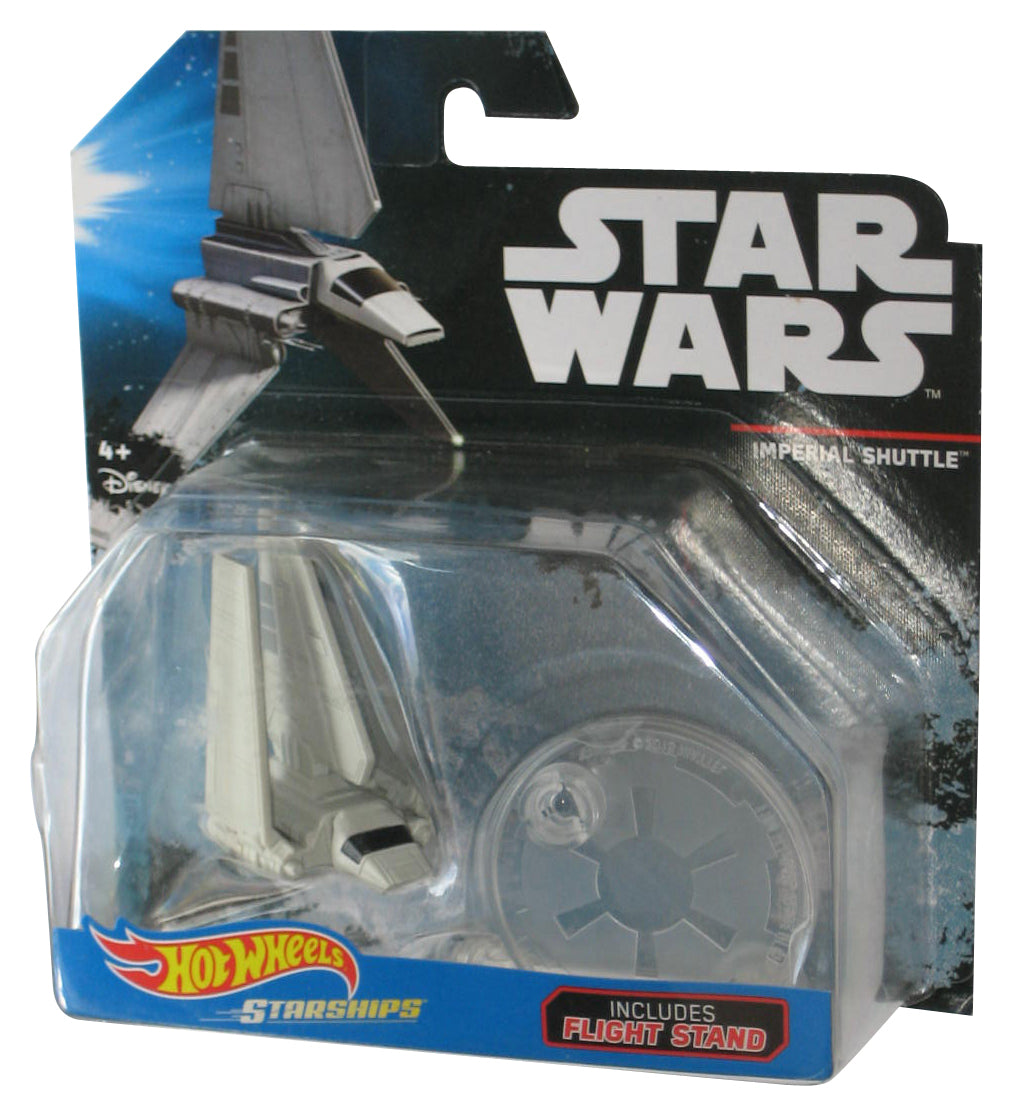 Star Wars Hot Wheels (2015) Rogue One Imperial Shuttle Starships Vehicle - (Dented Plastic)