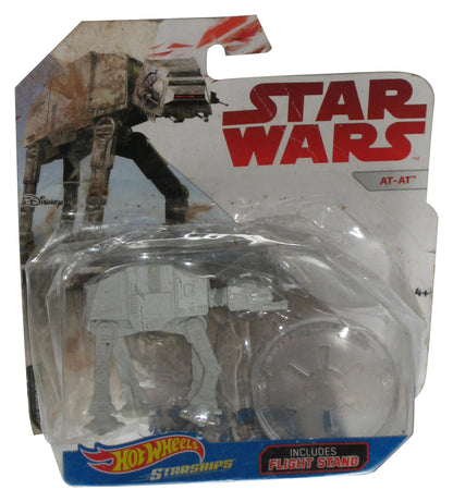 Star Wars Hot Wheels (2016) Mattel AT-AT Vehicle Die-Cast Starships Toy - (Damaged Packaging)