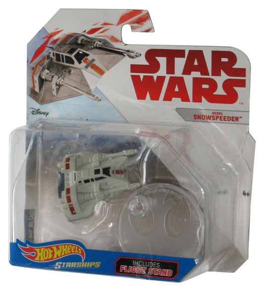 Star Wars Hot Wheels Rebel Snowspeeder (2016) Starships Vehicle Toy - (Minor Shelf Wear)