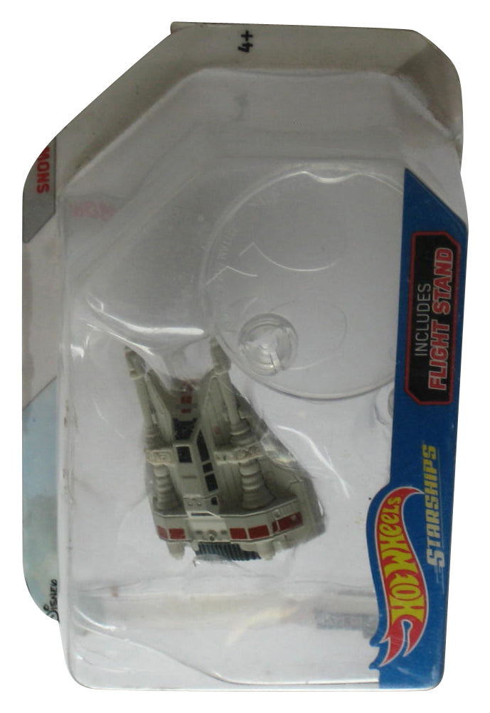 Star Wars Hot Wheels Rebel Snowspeeder (2016) Starships Vehicle Toy - (Missing Blister Card)