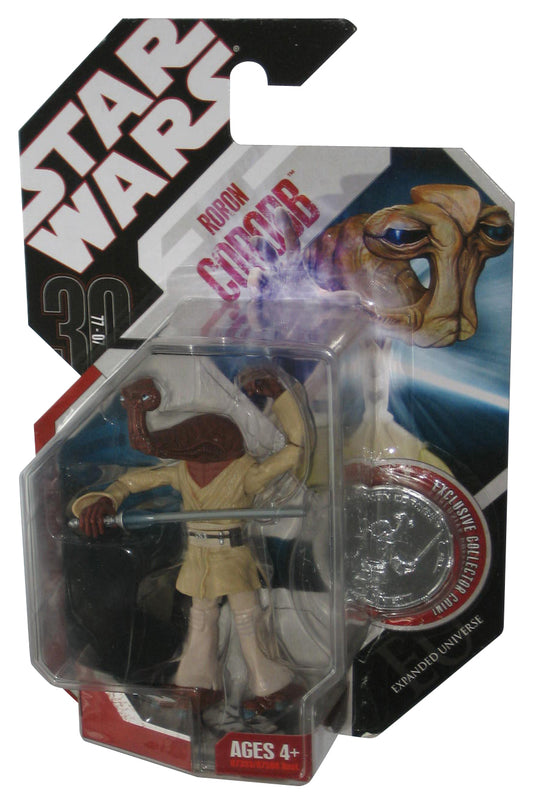 Star Wars Expanded Universe 30th Anniversary (2007) Roron Corobb Figure w/ Silver Coin