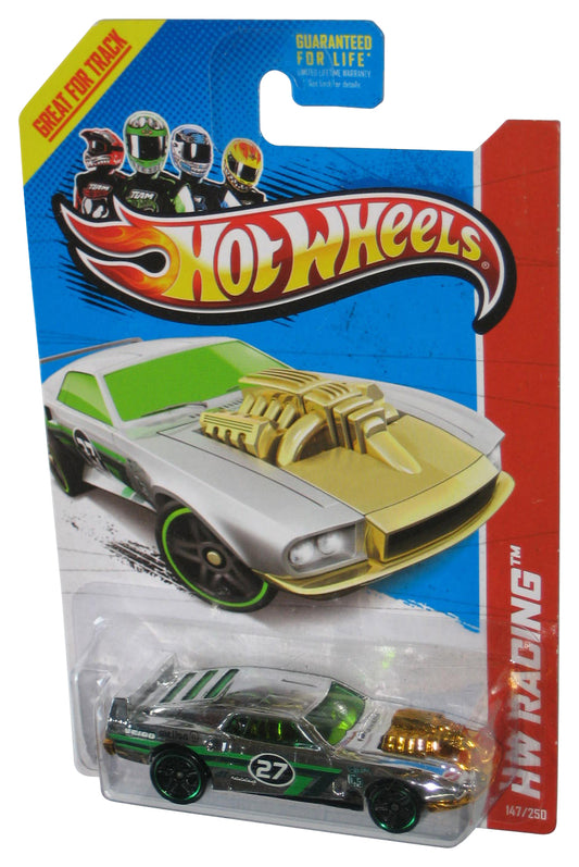 Hot Wheels HW Racing (2012) Silver Rivited Toy Car 147/250