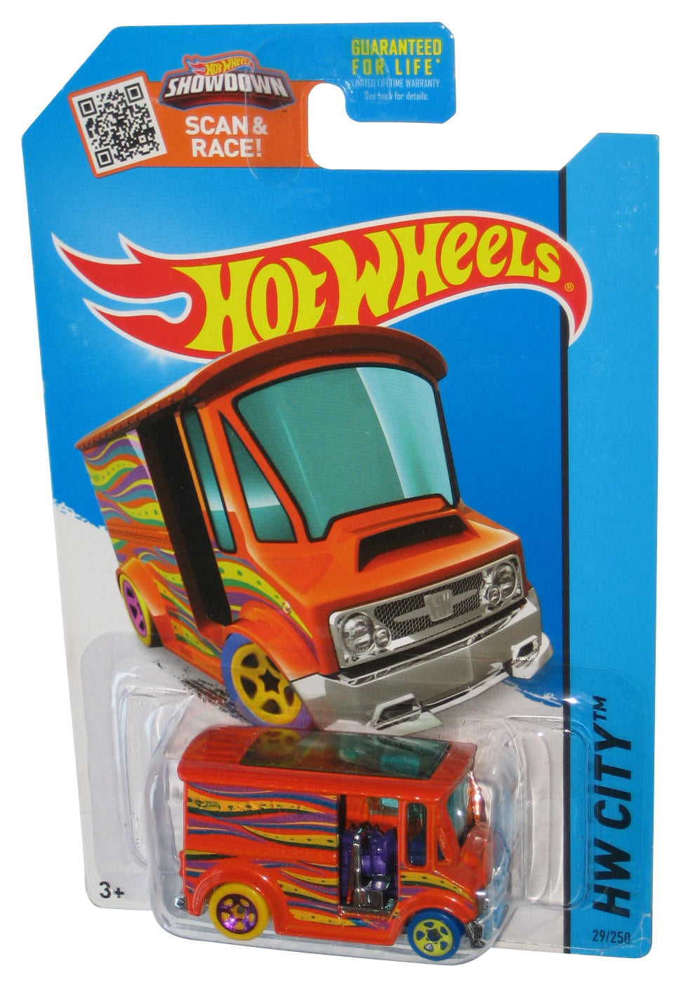 Hot Wheels HW City (2013) Orange Bread Box Toy Van 29/250