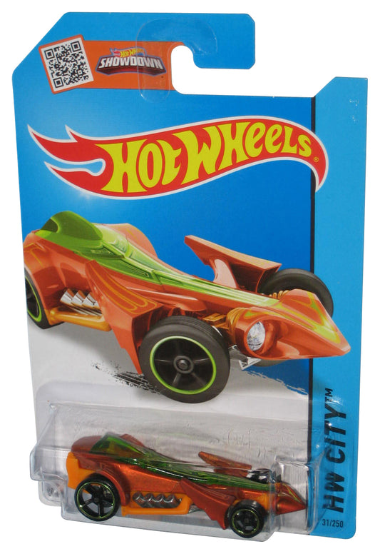 Hot Wheels HW City (2013) Orange & Green Preying Menace Toy Car 31/250
