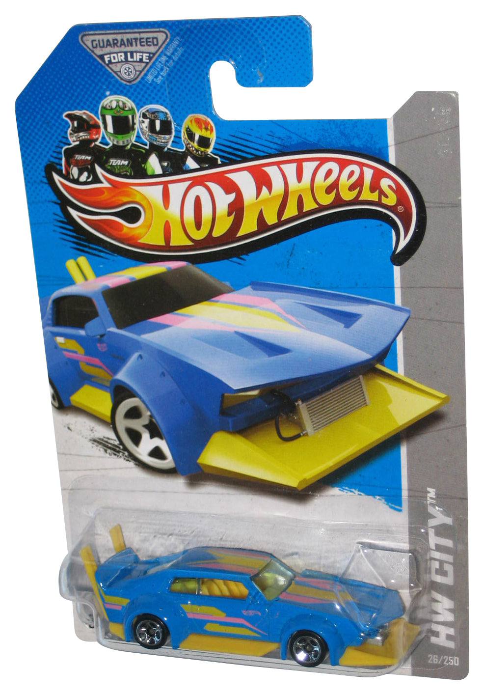 Hot Wheels HW City (2012) Blue Mad Manga Toy Car 26/250