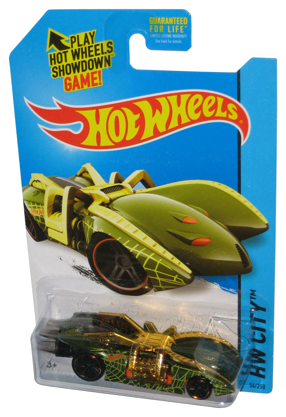 Hot Wheels HW City (2013) Green Arachnorod Toy Car 54/250