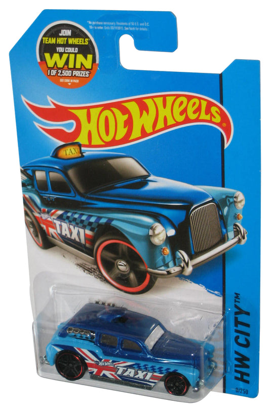 Hot Wheels HW City Blue Cockney Cab II (2013) Die-Cast Toy Car 8/250