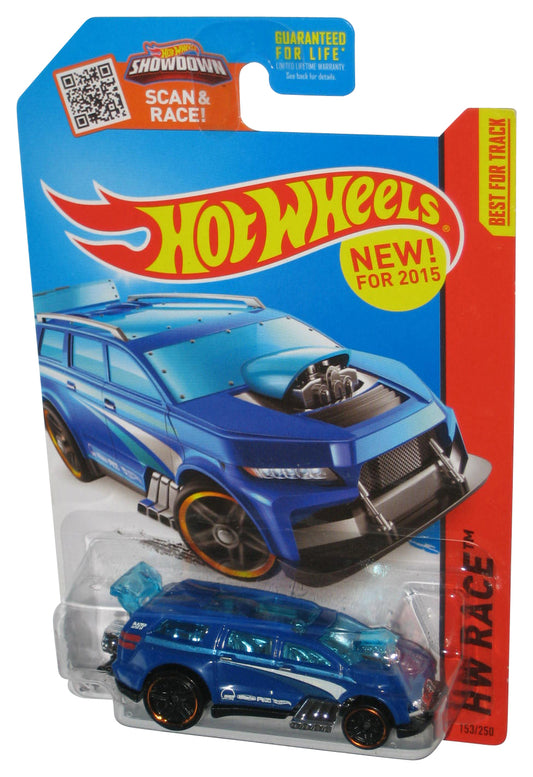 Hot Wheels HW Race (2015) Blue Nitro Tailgater Car Toy 153/250